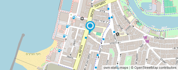 מפת הגעה אל איי-קו מעצבי שיער (איתן)