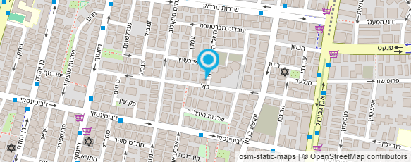 מפת הגעה אל רפאלוב מנחם