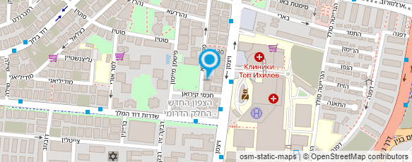 מפת הגעה אל ארגון העובדים בעיריית ת"א-יפו