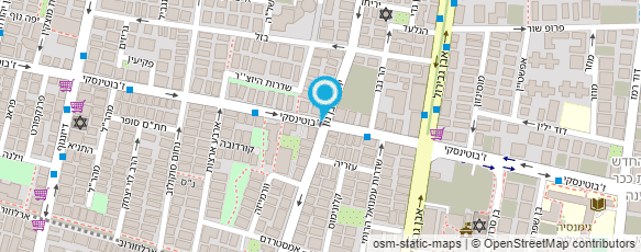 מפת הגעה אל ד"ר לאופר אלישע