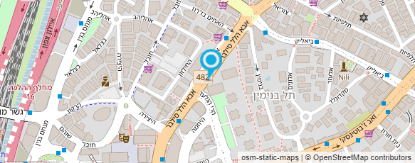 מפת הגעה אל בן-שאול יעקב