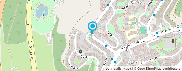 מפת הגעה אל אקנין משה