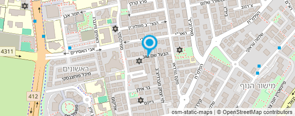 מפת הגעה אל ד"ר מיכאלה איזק