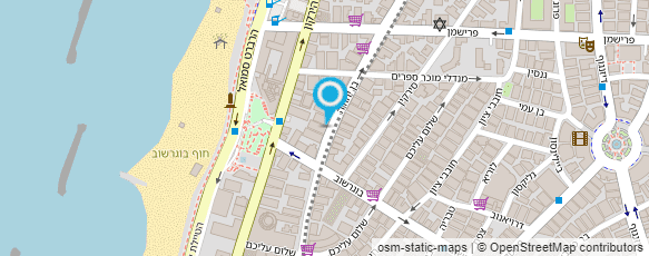 מפת הגעה אל שלום מתנות -  רחימי יעקב