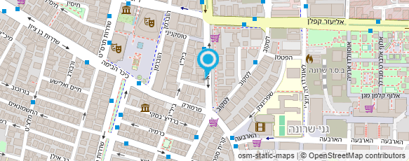 מפת הגעה אל "סע-שא" חברה כללית להובלה בישראל בע"מ