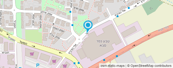 מפת הגעה אל טבע תעשיות פרמצבטיות בע"מ