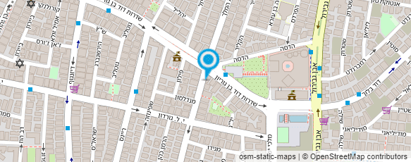 מפת הגעה אל ד"ר זינגר אמנון