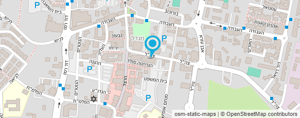 מפת הגעה אל לדוד מזמור