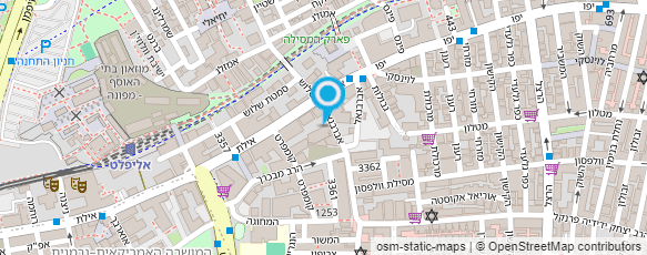 מפת הגעה אל צמיגי מוניטין