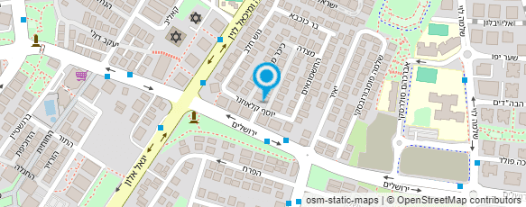 מפת הגעה אל מיני-מרקט אלי