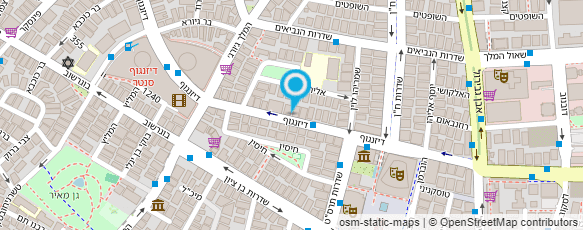 מפת הגעה אל אנס"א סוכנות ידיעות איטלקית