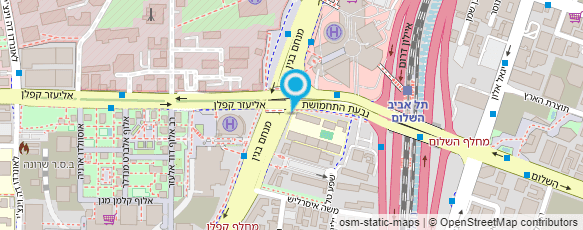 מפת הגעה אל מכללת עמל "מקס פיין"