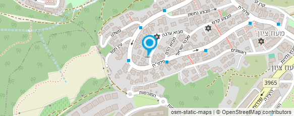 מפת הגעה אל מכון בית דוד