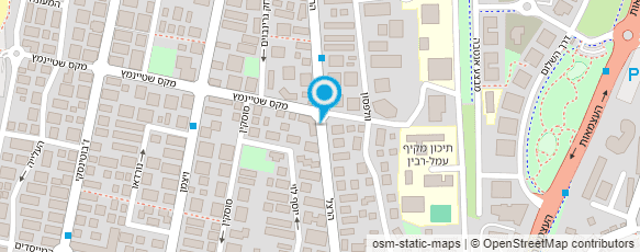 מפת הגעה אל מכבסת בזק