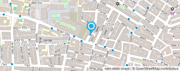 מפת הגעה אל בנק פועלי אגודת ישראל בע"מ