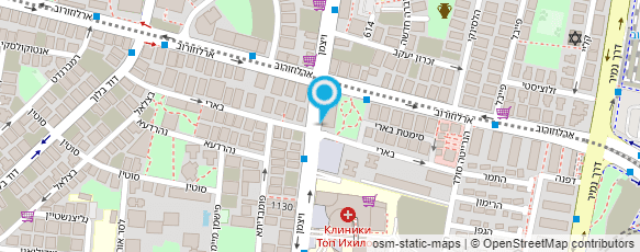 מפת הגעה אל רשת מכבסות עמיר ניקוי יבש
