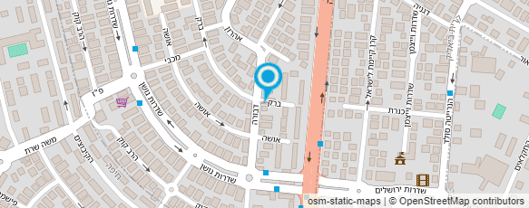 מפת הגעה אל יד  שרה