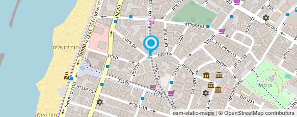 מפת הגעה אל עתיקות סיני