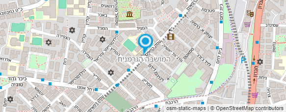 מפת הגעה אל ד"ר חיים כ"ץ ושות'