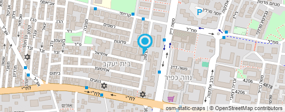 מפת הגעה אל כהן יעקב