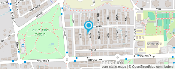 מפת הגעה אל ברוך שרון