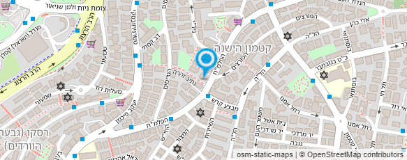 מפת הגעה אל א.א. יהודה וינשטוק מתווכים