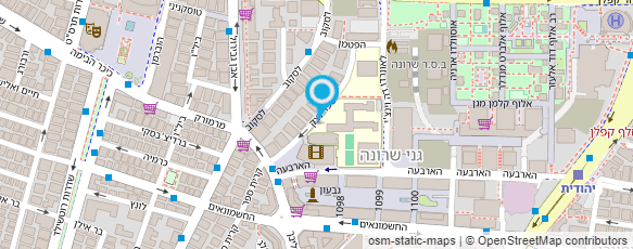 מפת הגעה אל עירוני א' ע"ש א' מרוז