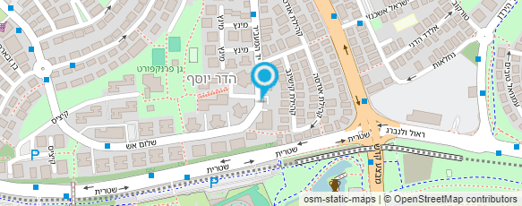 מפת הגעה אל ד"ר אלשייך יצחק