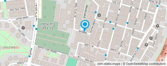 מפת הגעה אל סמינר להכשרת עובדי הוראה ויזניץ