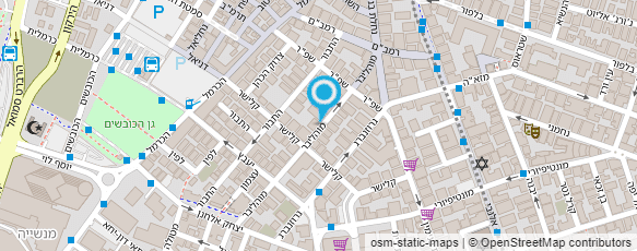 מפת הגעה אל חברה קדישא גחש"א ת"א יפו והמחוז