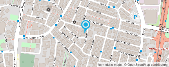 מפת הגעה אל ישיבת ויז'ניץ בית ישראל