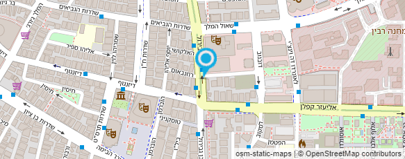מפת הגעה אל עו"ד כץ א. מיכאל