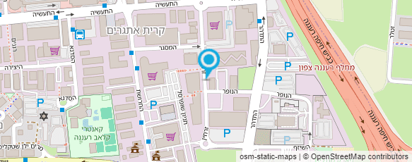 מפת הגעה אל יו.פי.פי. מפעלים אוניברסיטאים להוצאה לאור בע"מ