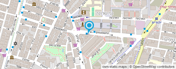 מפת הגעה אל ארגון מגדלי ירקות אגודה חקלאית שיתופית בע"מ