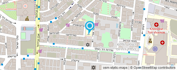 מפת הגעה אל "היובל" בי"ס יסודי