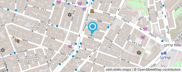 מפת הגעה אל רבינוביץ משה - נוט'