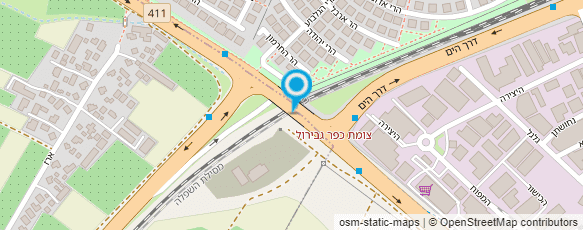 מפת הגעה אל פרנס נגריה מכנית בע"מ