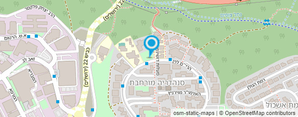 מפת הגעה אל מעון הורים