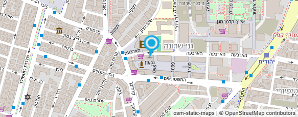 מפת הגעה אל ארגון חיילים ופרטיזנים-נכי המלחמה בנאצים