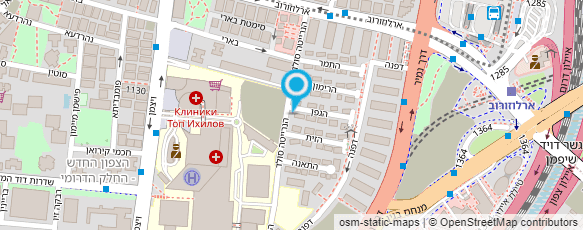 מפת הגעה אל פרופ' פייזר מ. ראובן