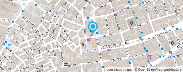 מפת הגעה אל ברוכשטיין בירו רייף רוהר ושות'