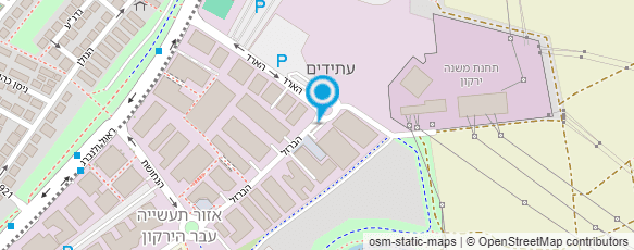 מפת הגעה אל איטק בע"מ