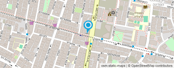 מפת הגעה אל מכון טייבר