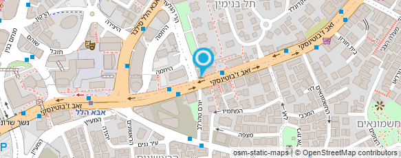 מפת הגעה אל עו"ד זפט מרים