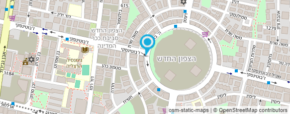 מפת הגעה אל אג' ידידי הבלט הקלאסי בישראל