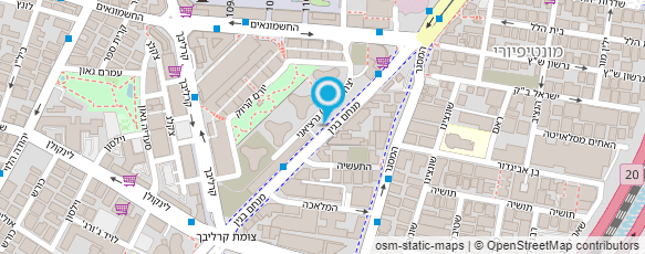 מפת הגעה אל בטאון חיל האויר