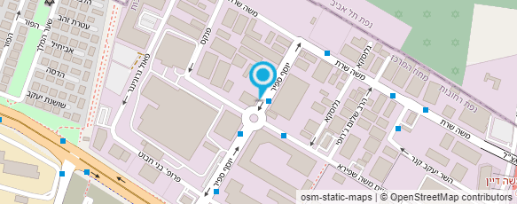 מפת הגעה אל "מוסך חוף הראשונים"