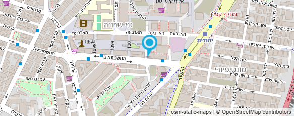 מפת הגעה אל "יבולים" ש. שרון בע"מ