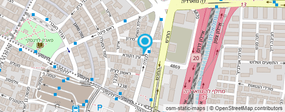 מפת הגעה אל א. מטרסו (מוסך ג'ינג'י)