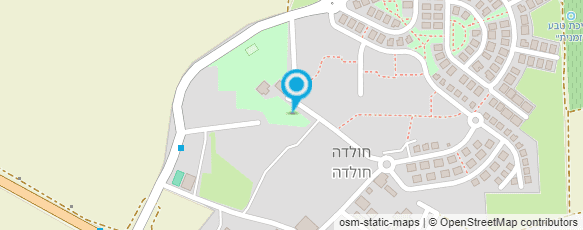 מפת הגעה אל ארכיון תק"ם-איחוד בחולדה